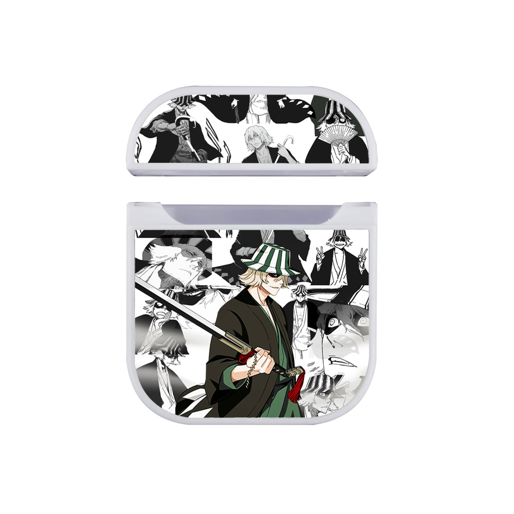 Bleach Kisuke Urahara Comic Apple Airpods Case White