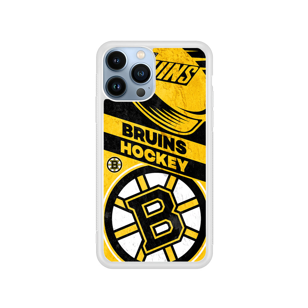 Boston Bruins Hockey Team iPhone 15 Pro Case