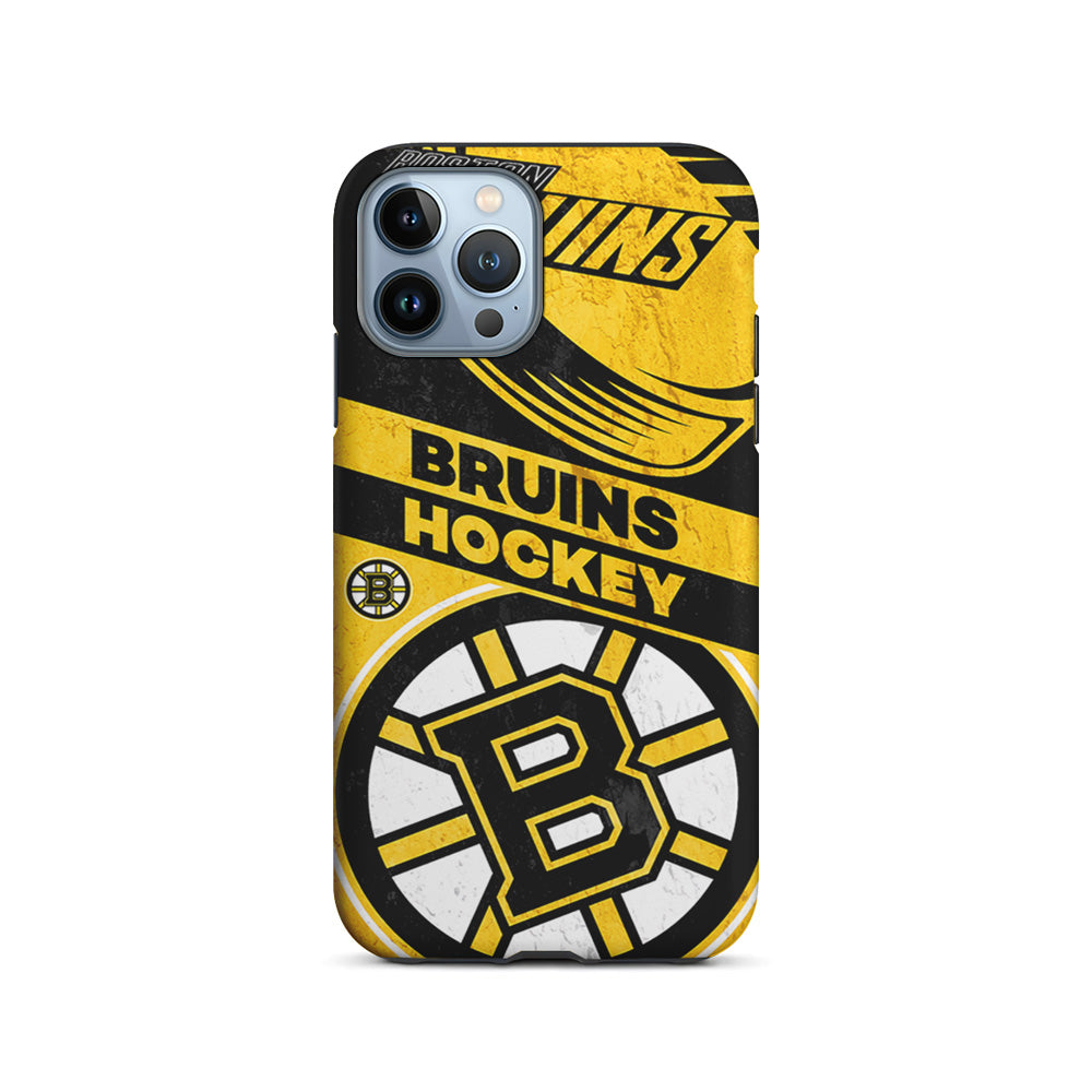 Boston Bruins Hockey Team iPhone 15 Pro Case