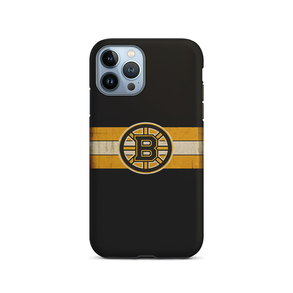 Boston Bruins NHL Team iPhone 15 Pro Case