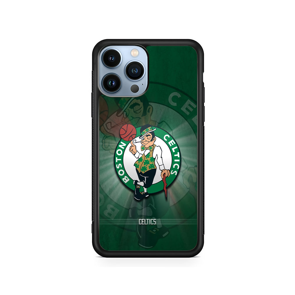 Boston Celtics Logo NBA iPhone 15 Pro Case