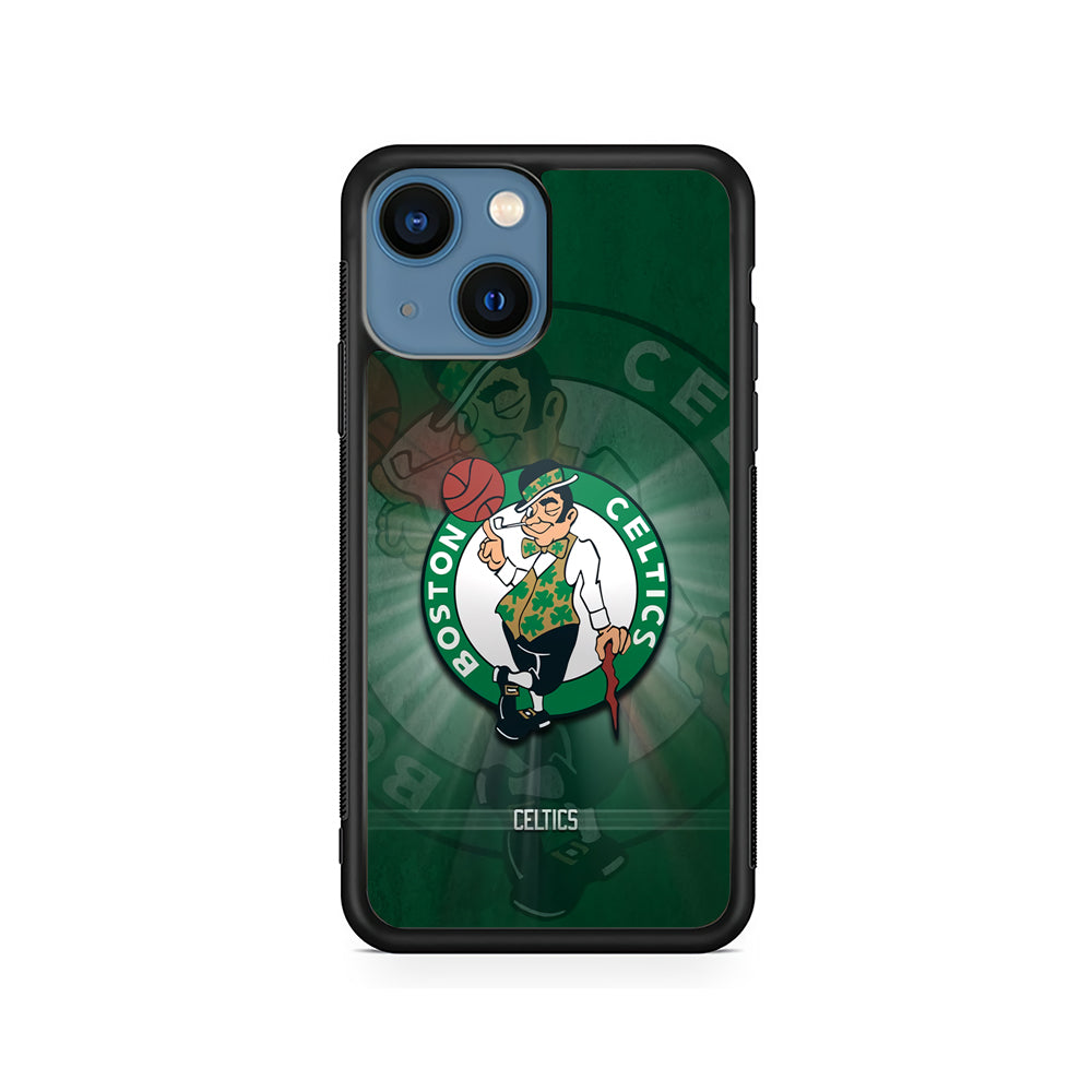 Boston Celtics Logo NBA iPhone 15 Plus Case - Carneyforia