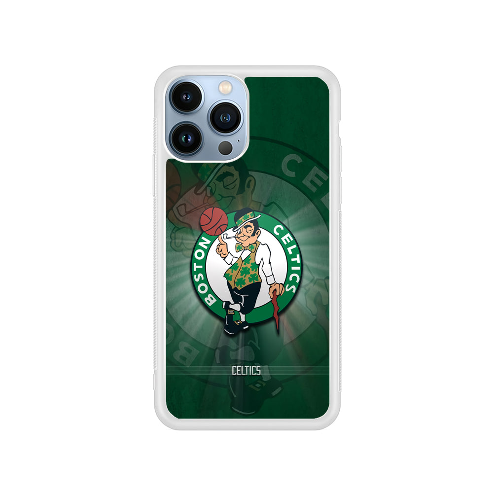 Boston Celtics Logo NBA iPhone 15 Pro Case