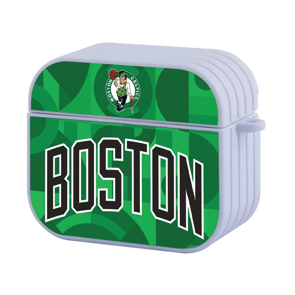 Boston Celtics NBA The Abstract Touch Apple Airpods 4 Case White