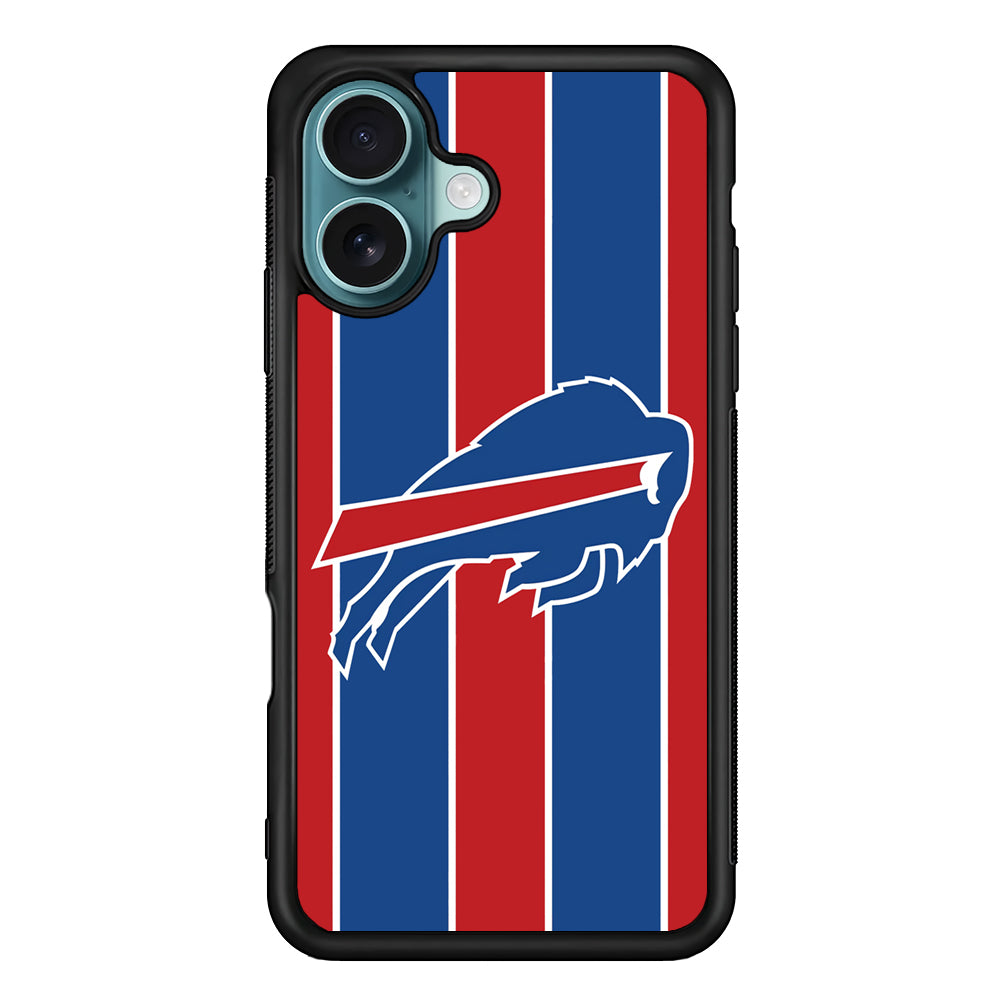 Buffalo Bills Stripe And Logo iPhone 17 Case