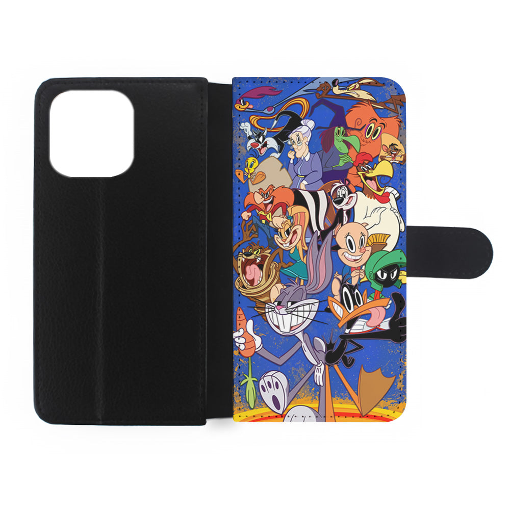 Bugs Bunny And Daffy Duck With Family iPhone 15 Pro Case