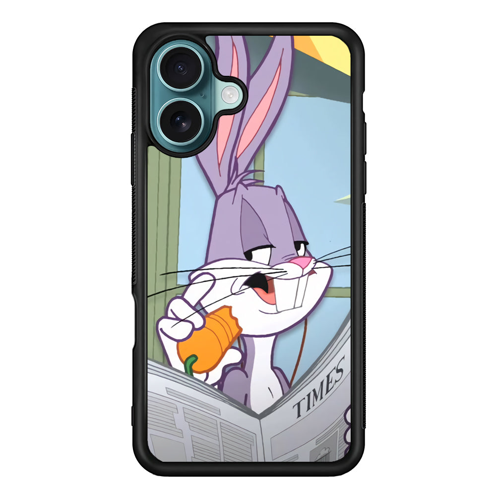 Bugs Bunny Reading The Newspaper iPhone 17 Case