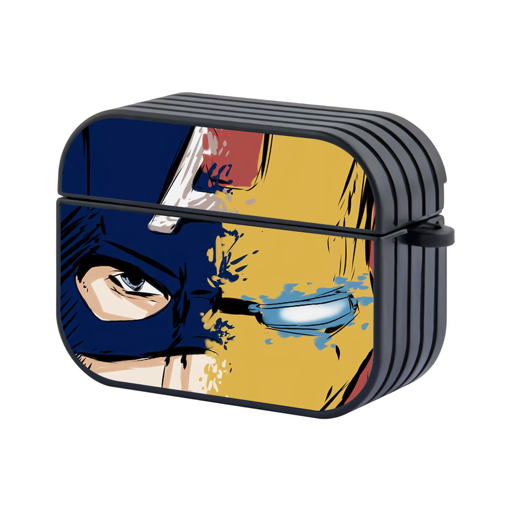 Captain America x Ironman Art Apple AirPods Pro Case