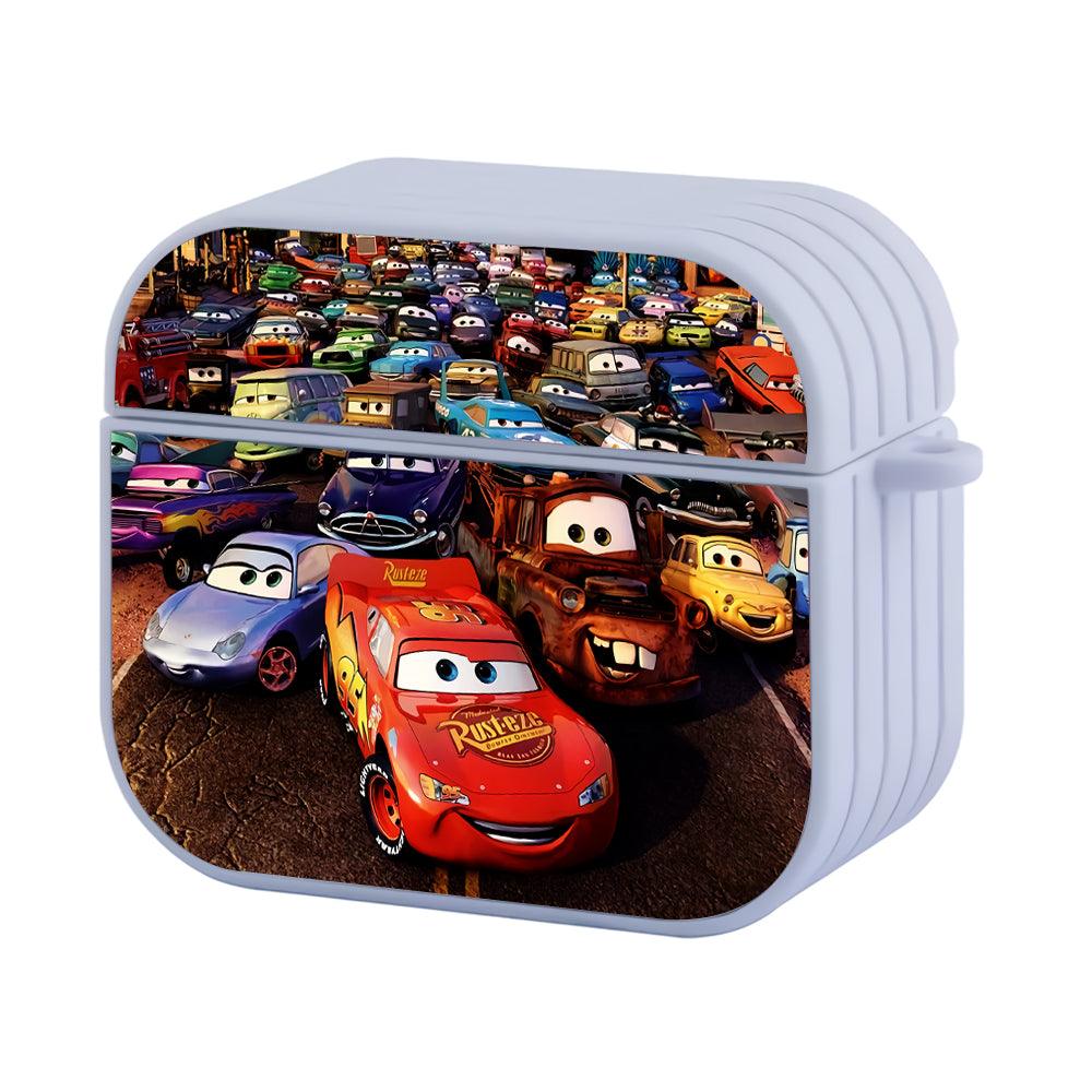 Cars Lightning McQueen and Friends Apple Airpods 4 Case White