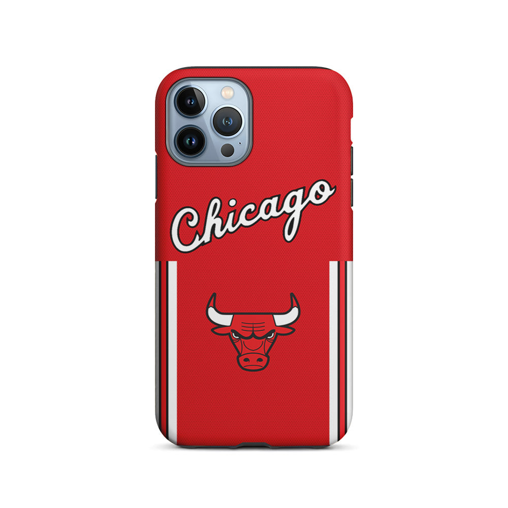Chicago Bulls Red Champion iPhone 15 Pro Max Case