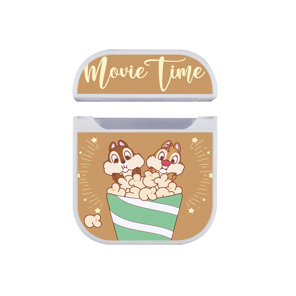 Chip And Dale Movie Time Apple Airpods Case White
