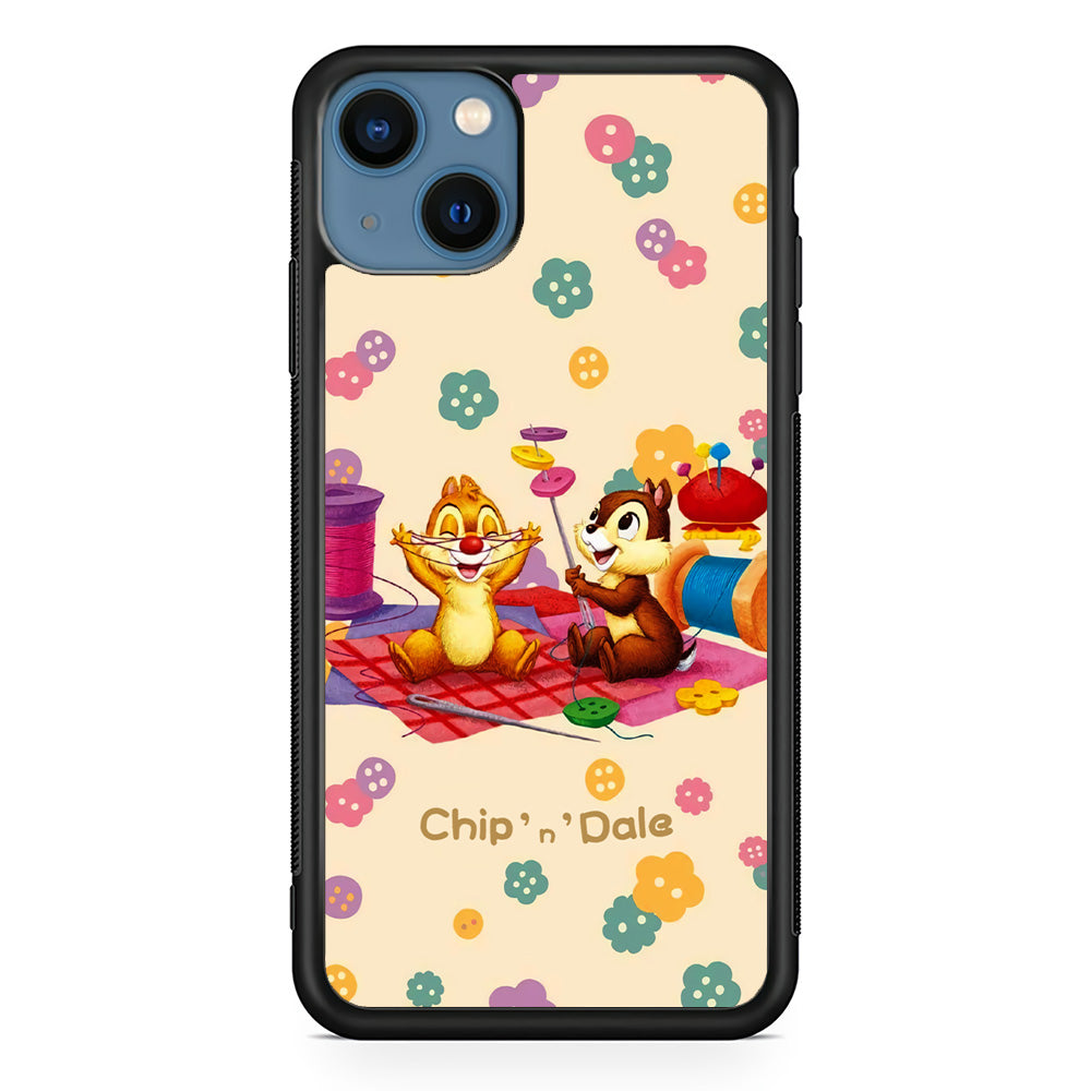 Chip N Dale Play with Yarn iPhone 15 Plus Case - Carneyforia