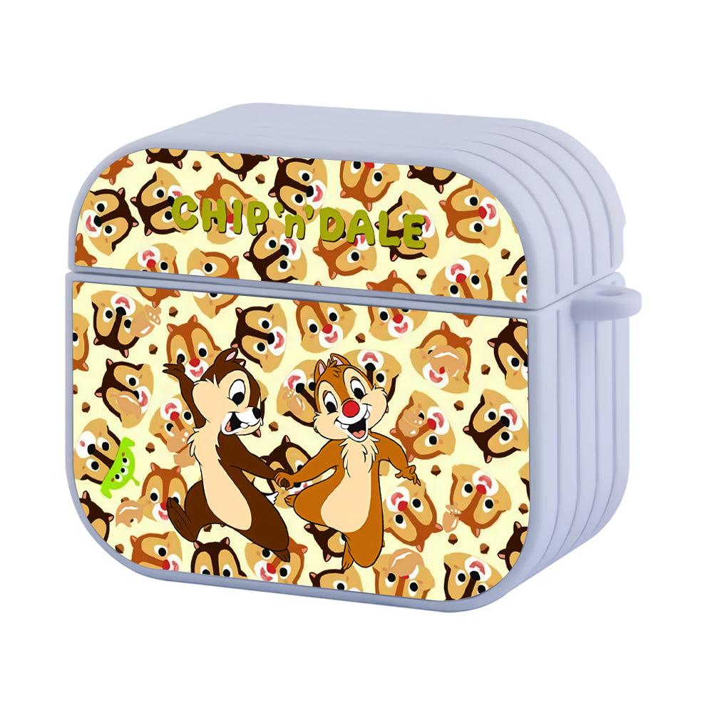 Chip and Dale Dancing Take The Pleasure Apple Airpods 4 Case White