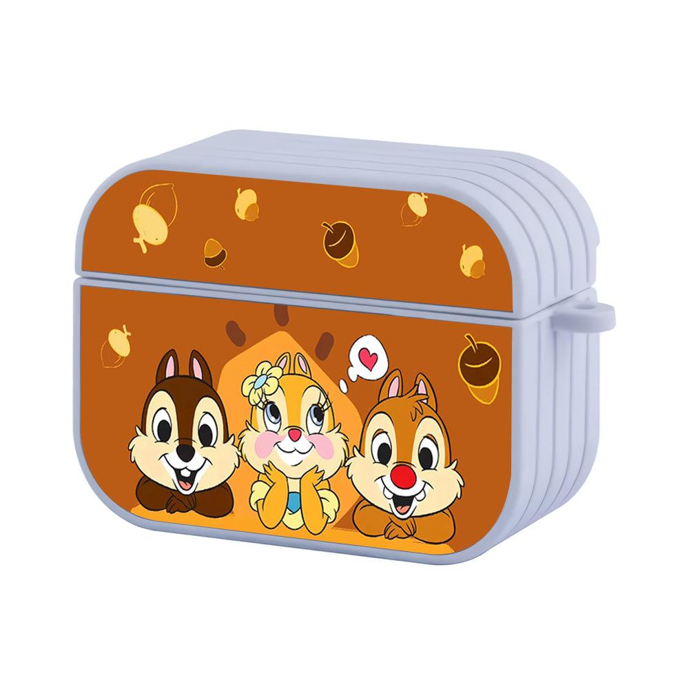 Chip n Dale Confused in Choices Apple Airpods Pro 2 Case White