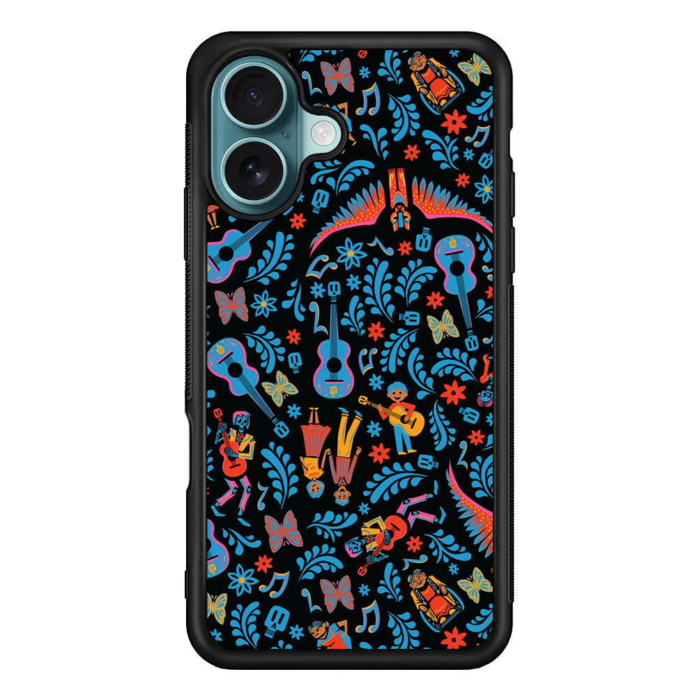 Coco Pattern Aesthetic iPhone 17 Case