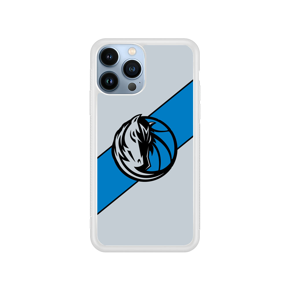 Dallas Mavericks Stripe Blue iPhone 15 Pro Max Case