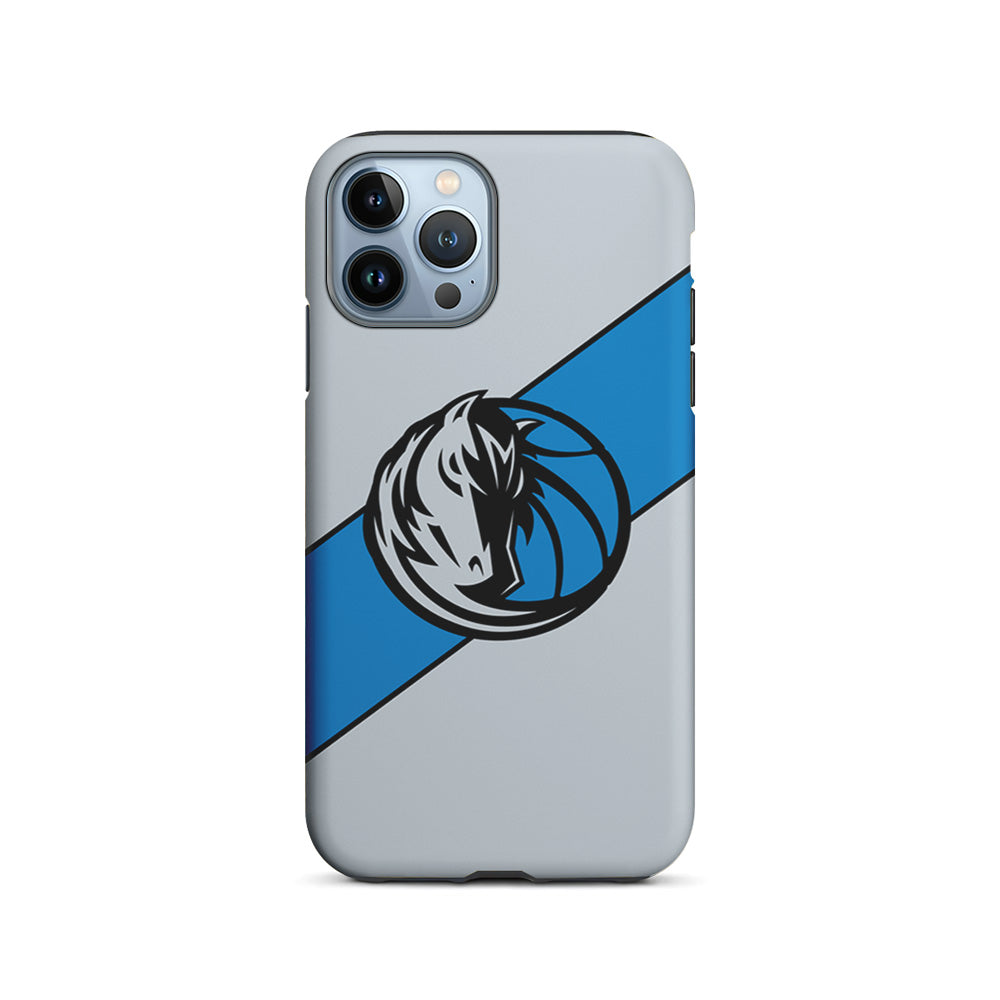 Dallas Mavericks Stripe Blue iPhone 15 Pro Max Case