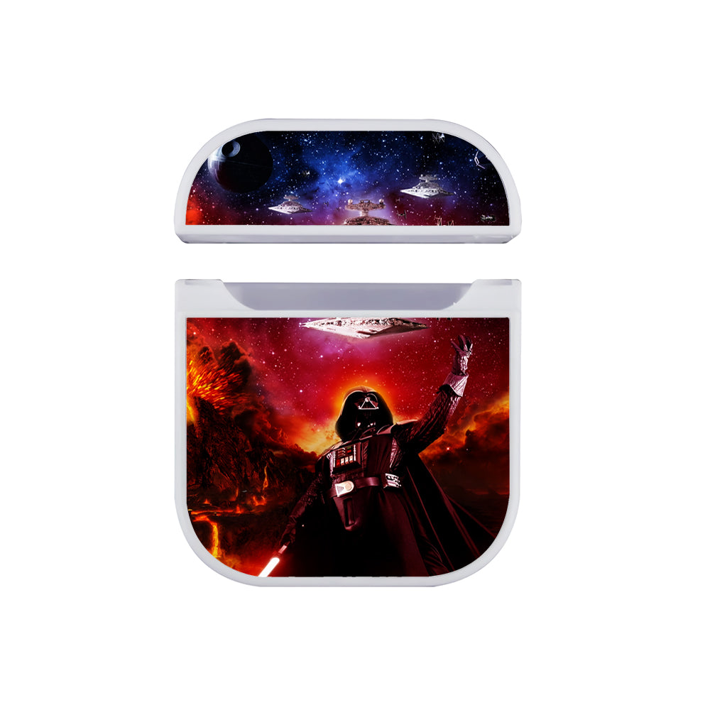 Darth Vader Star Wars Galaxy Apple Airpods Case White