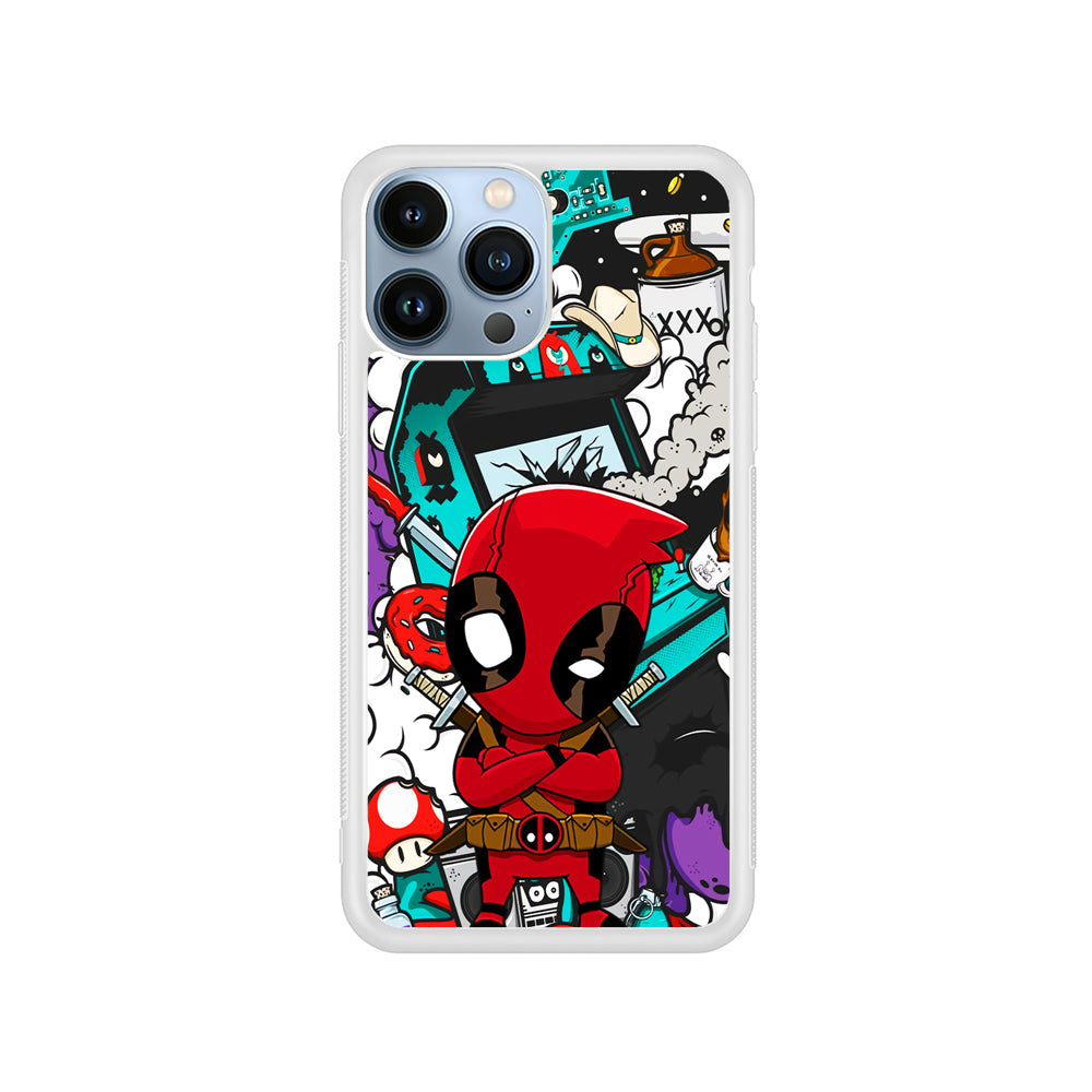 Deadpoll Game Repair iPhone 15 Pro Max Case