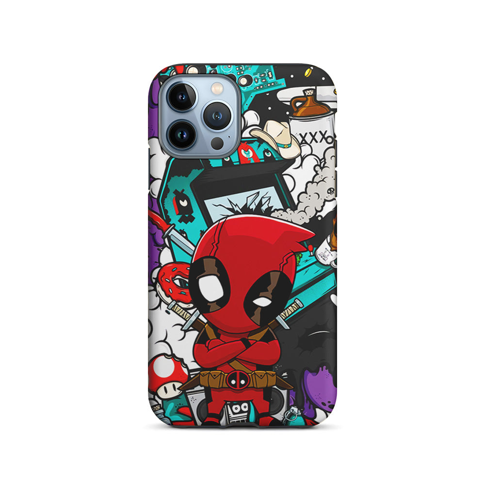 Deadpoll Game Repair iPhone 15 Pro Max Case
