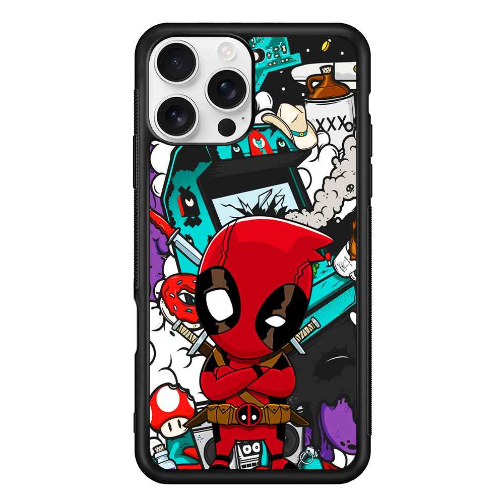 Deadpoll Game Repair iPhone 16 Pro Case
