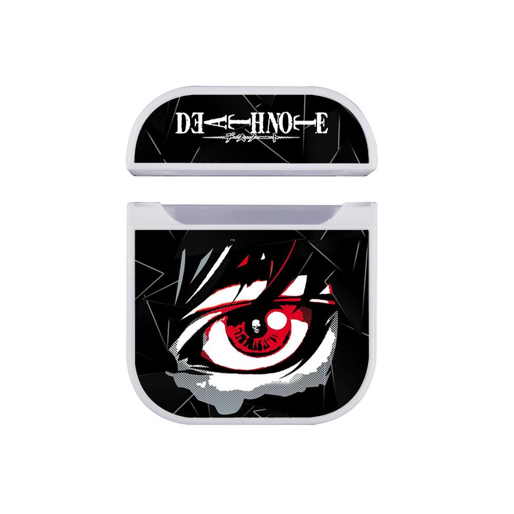 Death Note Eye Connection Apple Airpods Case White