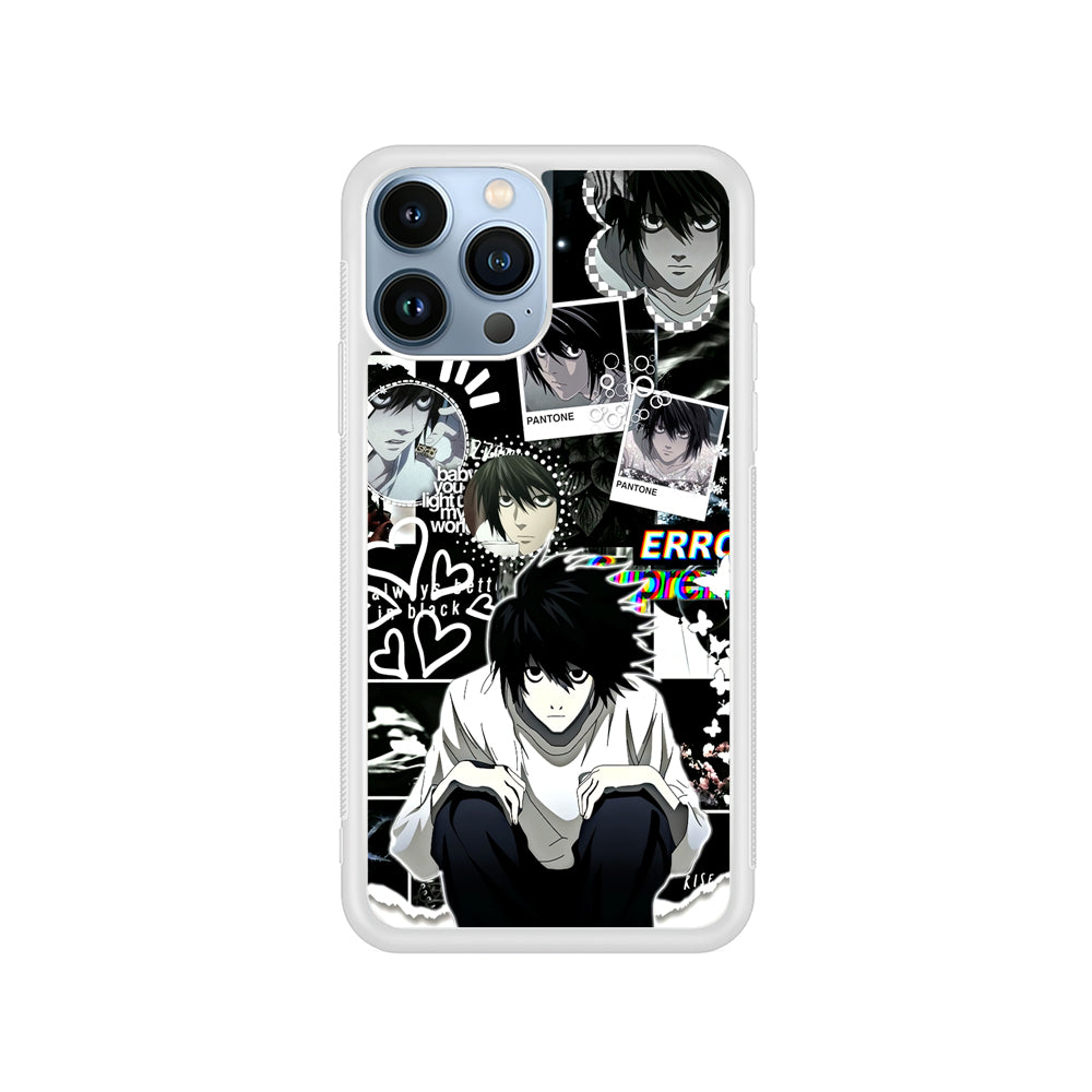 Death Note Lawliet Pantone iPhone 15 Pro Max Case
