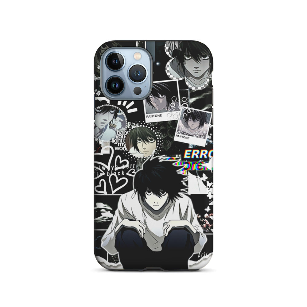 Death Note Lawliet Pantone iPhone 15 Pro Max Case