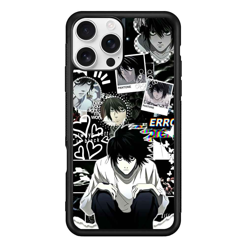 Death Note Lawliet Pantone iPhone 16 Pro Case