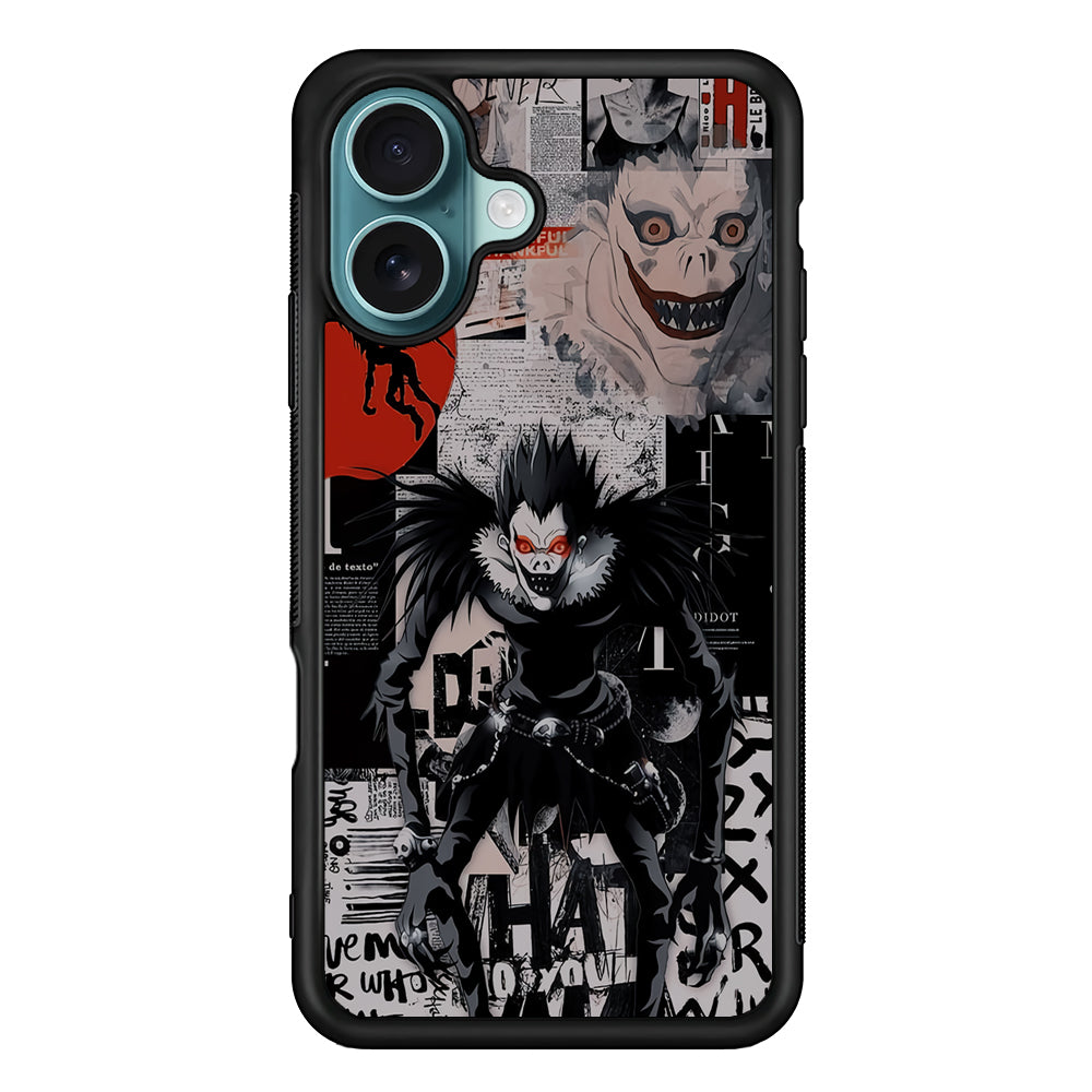 Death Note Smile from Ryuk iPhone 17 Case
