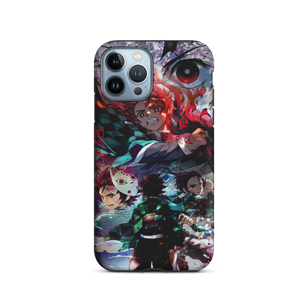 Demon Slayer Soul of Fighter iPhone 15 Pro Max Case