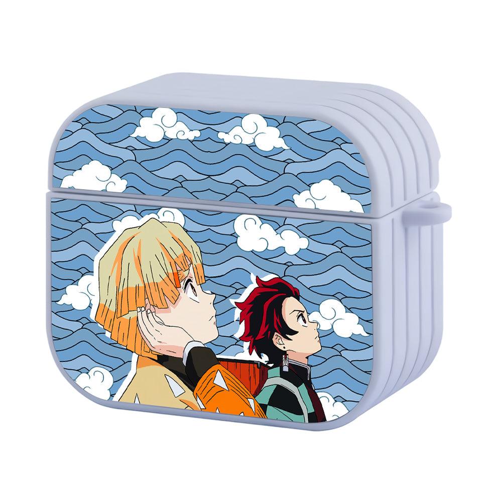 Demon Slayer The Wonder Sky Apple Airpods 4 Case White