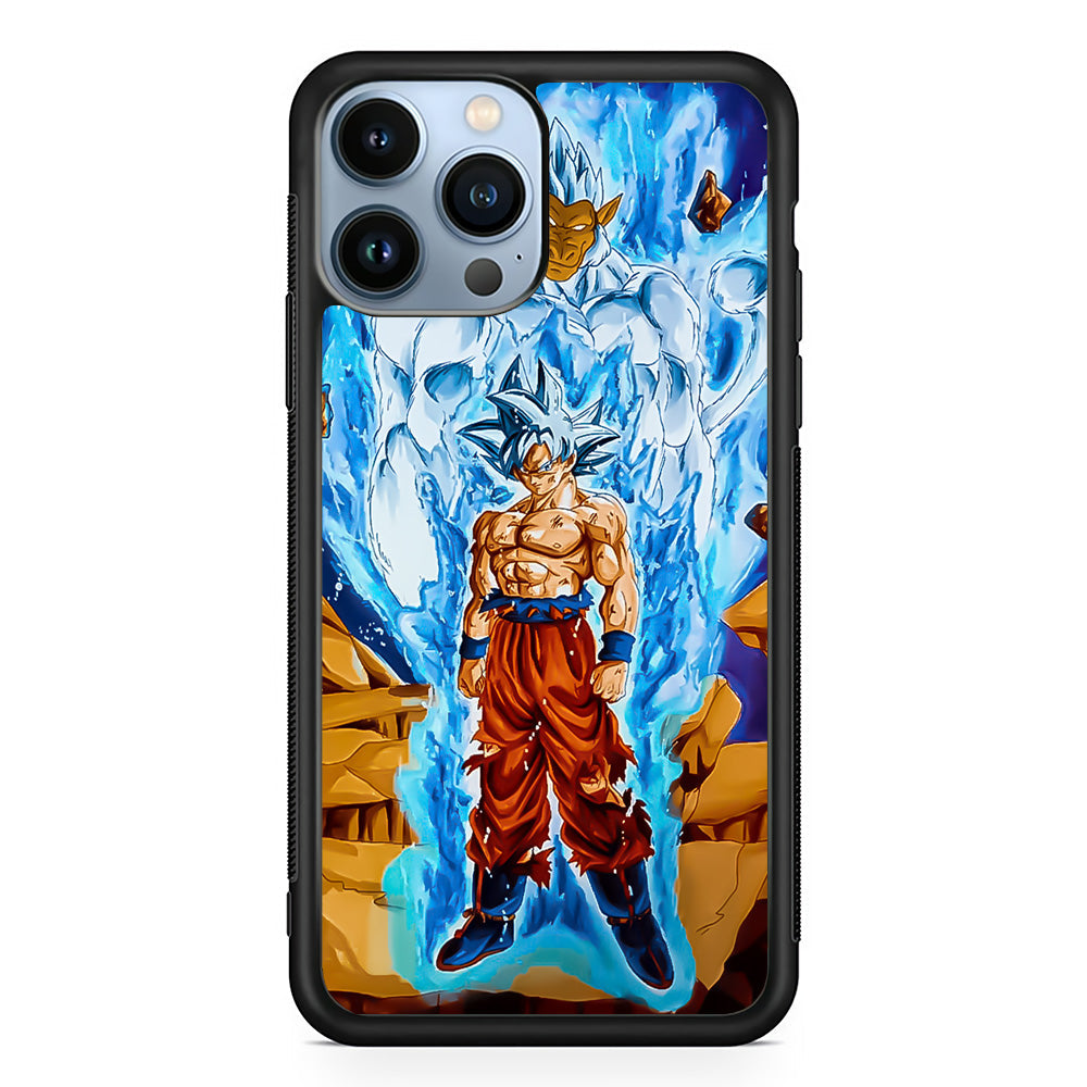 Dragon Ball Z Built Up The Power iPhone 15 Pro Case - Carneyforia