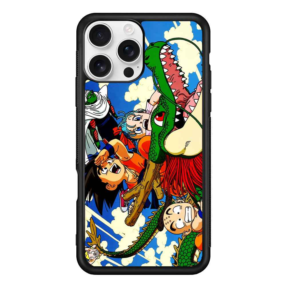 Dragonball Goku And Team iPhone 16 Pro Max Case