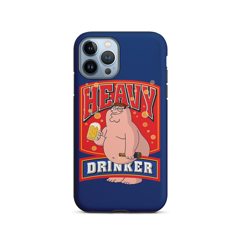 Family Guy Griffin The Heavy Drinker iPhone 15 Pro Max Case