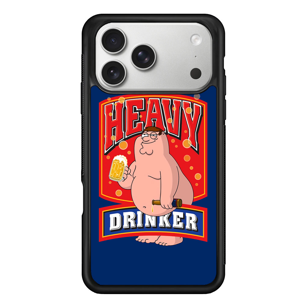 Family Guy Griffin The Heavy Drinker iPhone 17 Pro Max Case