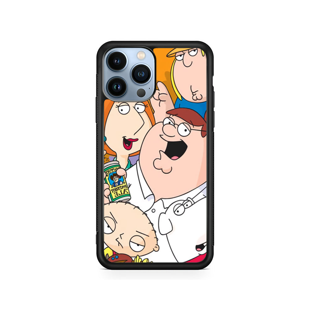 Family Guy Peter Family iPhone 15 Pro Max Case