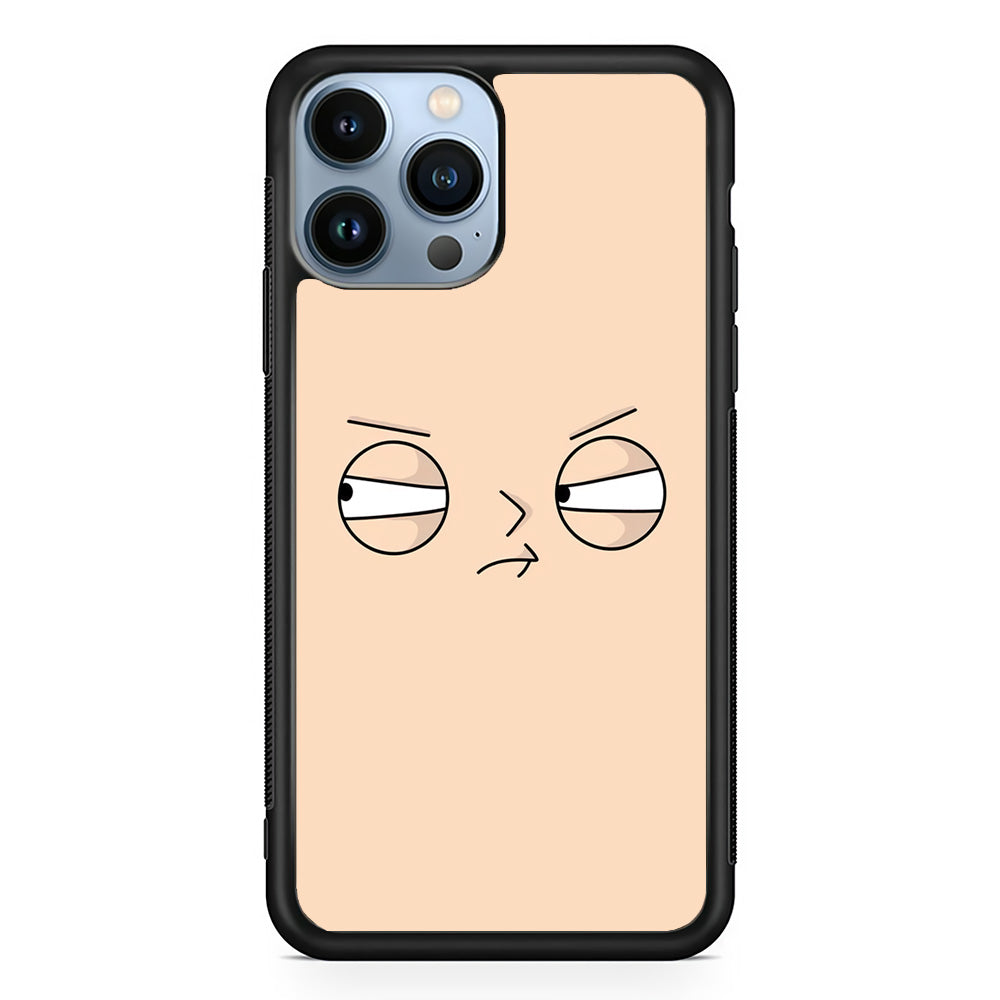 Family Guy Stewie Expression Angry iPhone 15 Pro Case - Carneyforia
