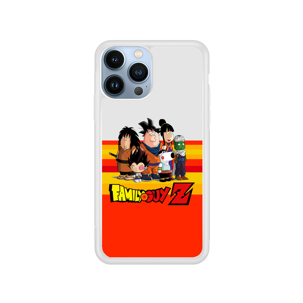 Family Guy on Dragon Ball Suit iPhone 15 Pro Max Case