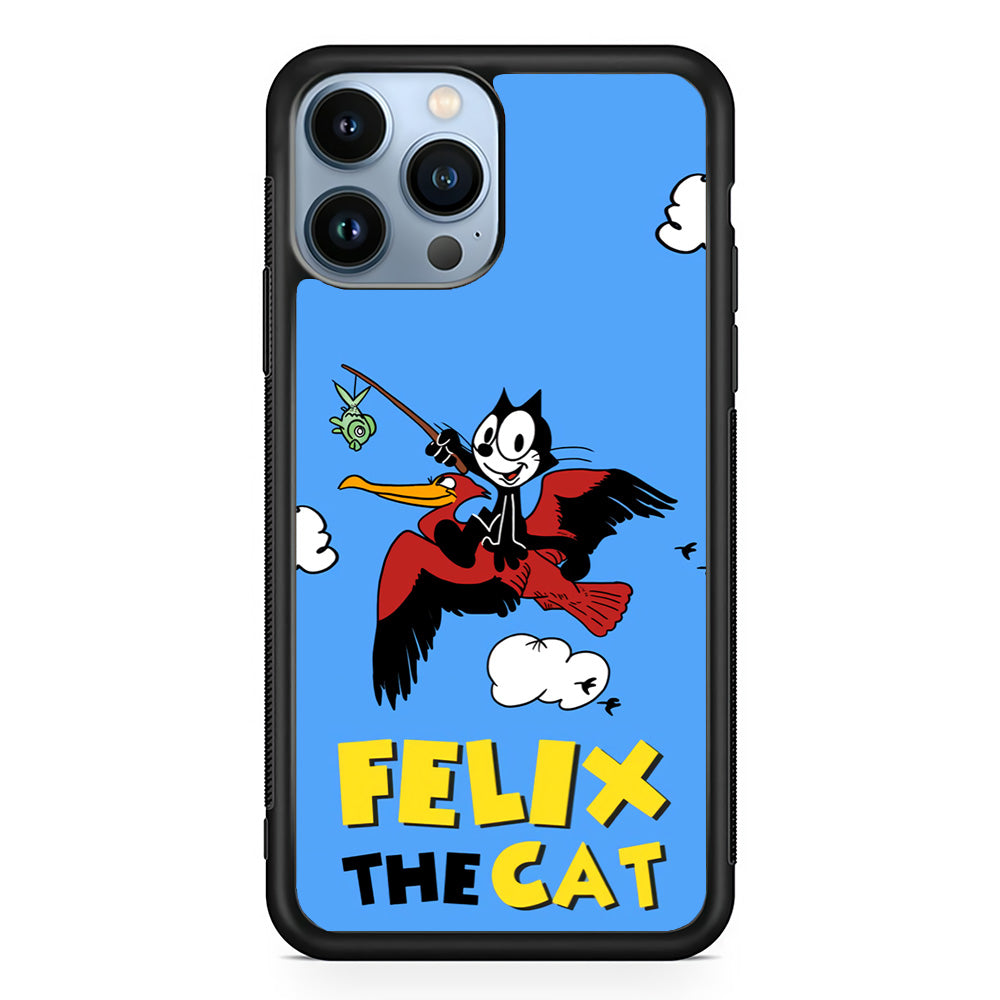 Felix The Cat Fly iPhone 15 Pro Case - Carneyforia