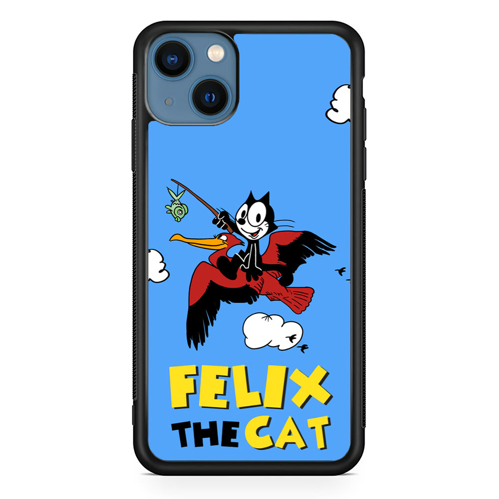 Felix The Cat Fly iPhone 15 Plus Case - Carneyforia