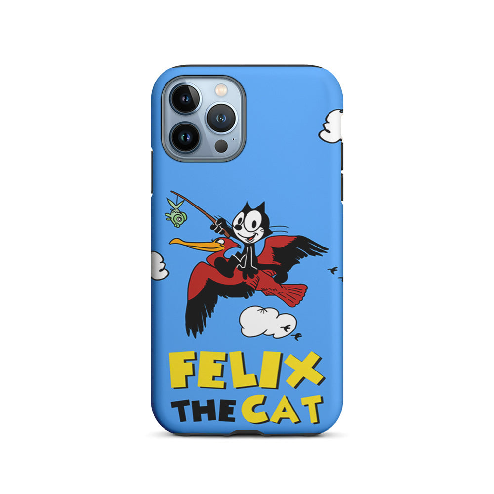 Felix The Cat Fly iPhone 15 Pro Max Case