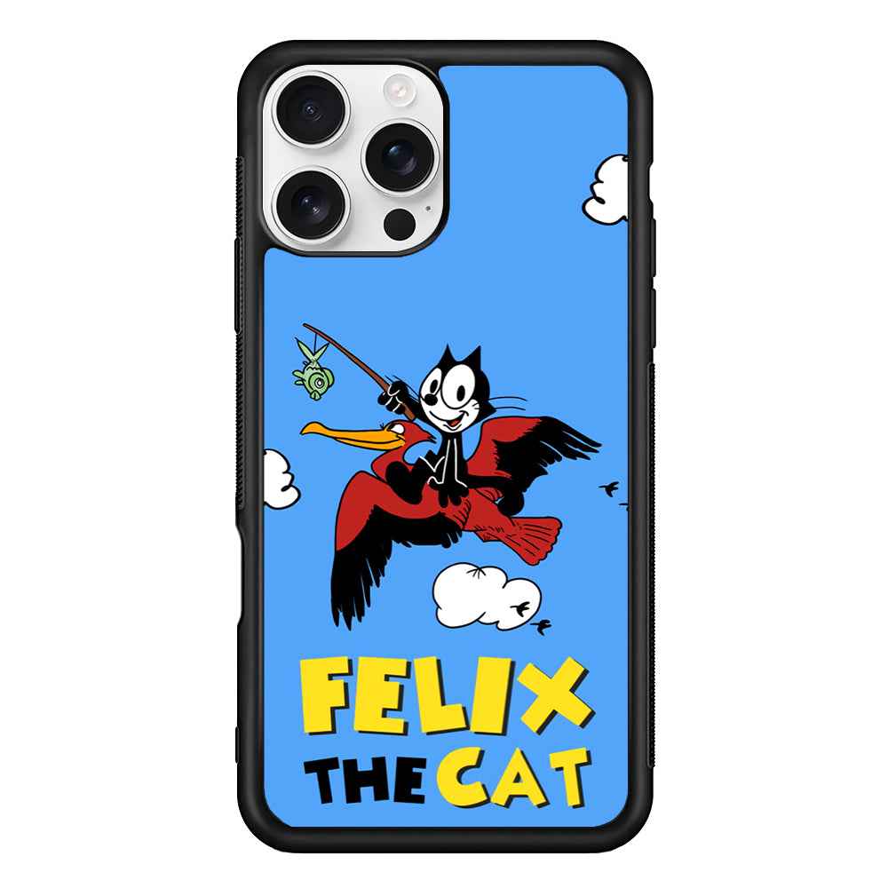 Felix The Cat Fly iPhone 16 Pro Case