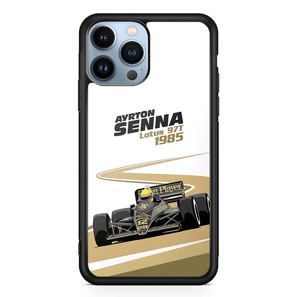 Formula 1 Ayrton Senna iPhone 14 Pro Max Case - Carneyforia