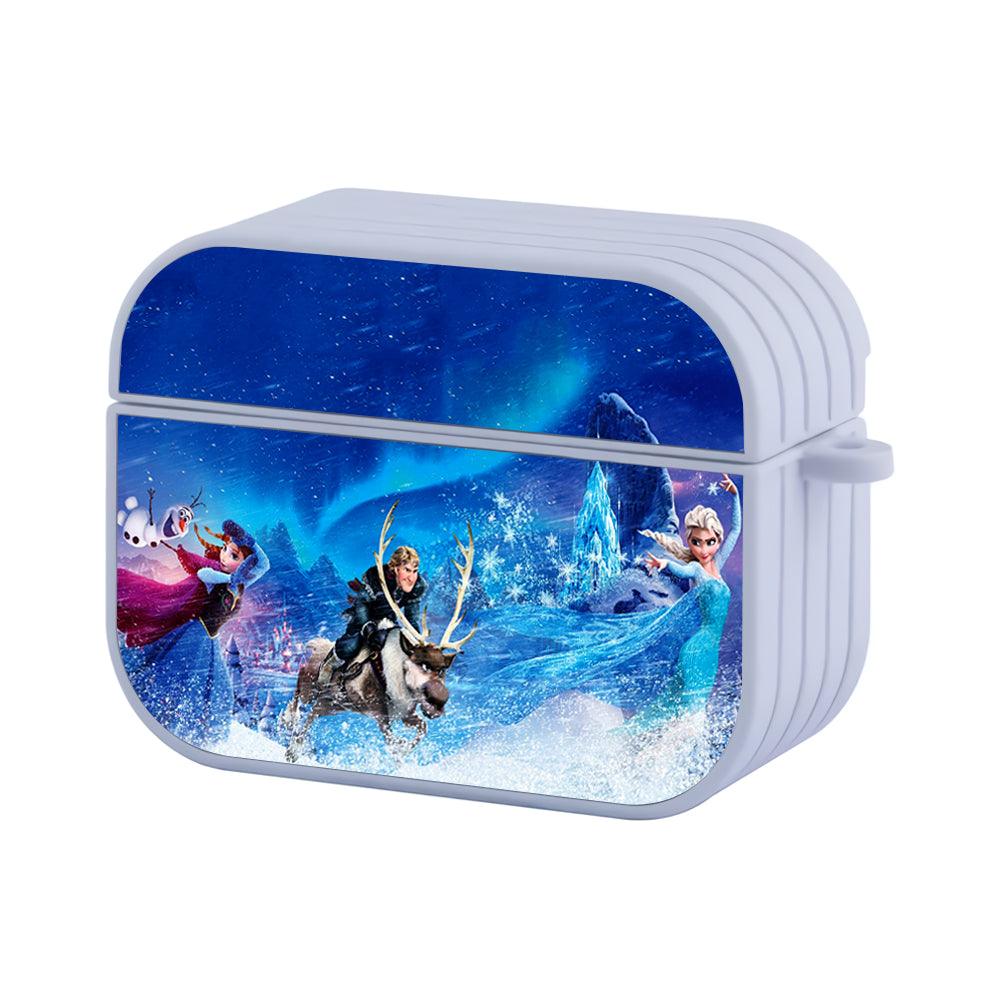Frozen Princess Elsa Team Apple Airpods Pro 3 Case White