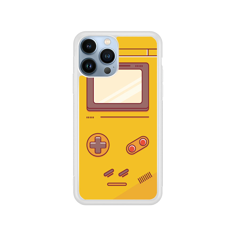 Game Box Yellow Plesure iPhone 15 Pro Max Case