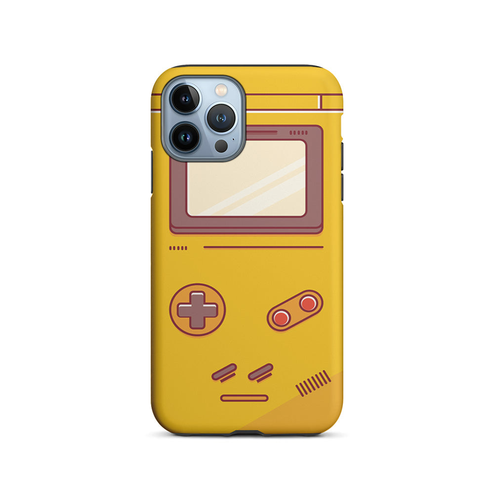 Game Box Yellow Plesure iPhone 15 Pro Max Case