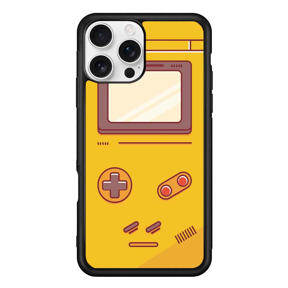 Game Box Yellow Plesure iPhone 16 Pro Case