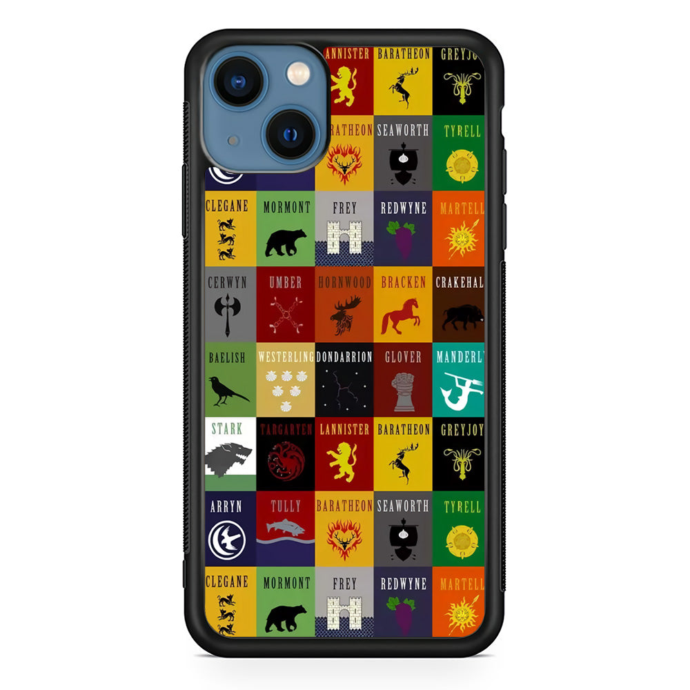 Game Of Thrones Collage iPhone 15 Case - Carneyforia