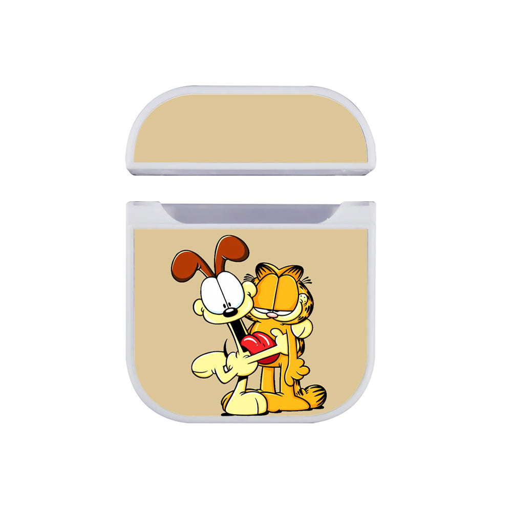 Garfield and Odie Apple Airpods Case White